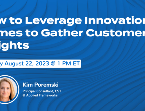 Webinar: How to Leverage Innovation Games to Gather Customer Insights